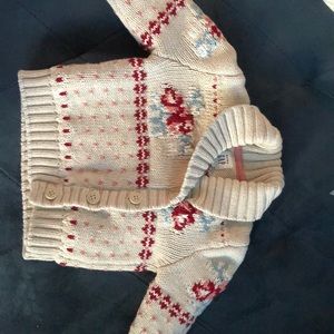 Baby Gap button down sweater